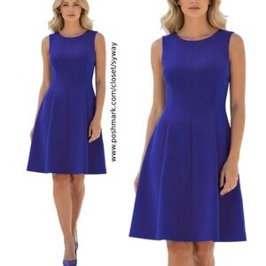 Calvin Klein Royal Blue Mini Dress